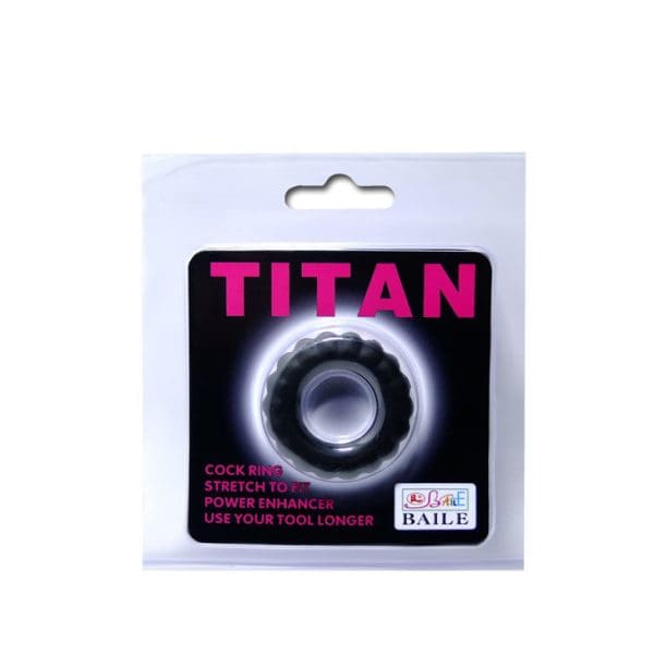 BAILE - TITAN COCKRING BLACK 2 CM 5